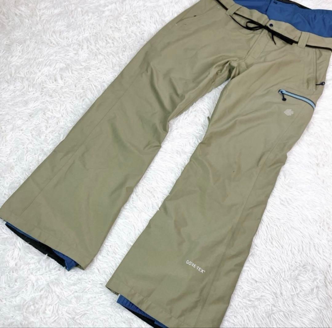 【大幅値下げ！】REW スノボ パンツ GORE-TEX カーキ XL
