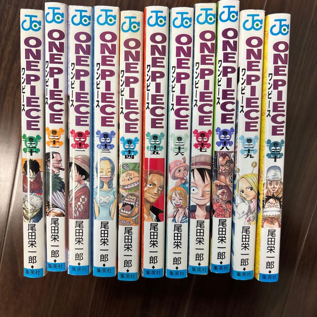 【初版・希少】ワンピース 漫画 11冊セット 尾田栄一郎 第1刷発行