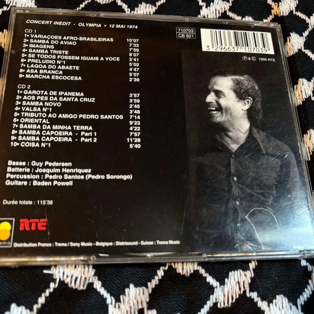 Baden Powell à Paris Olympia 1974 2CD