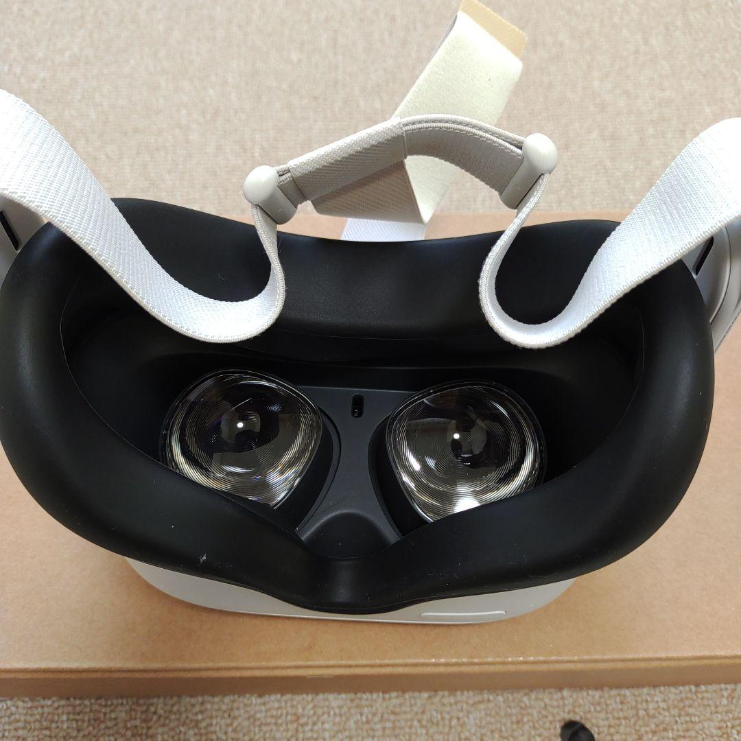  Quest 2 VRヘッドセット128G 本体と付属品