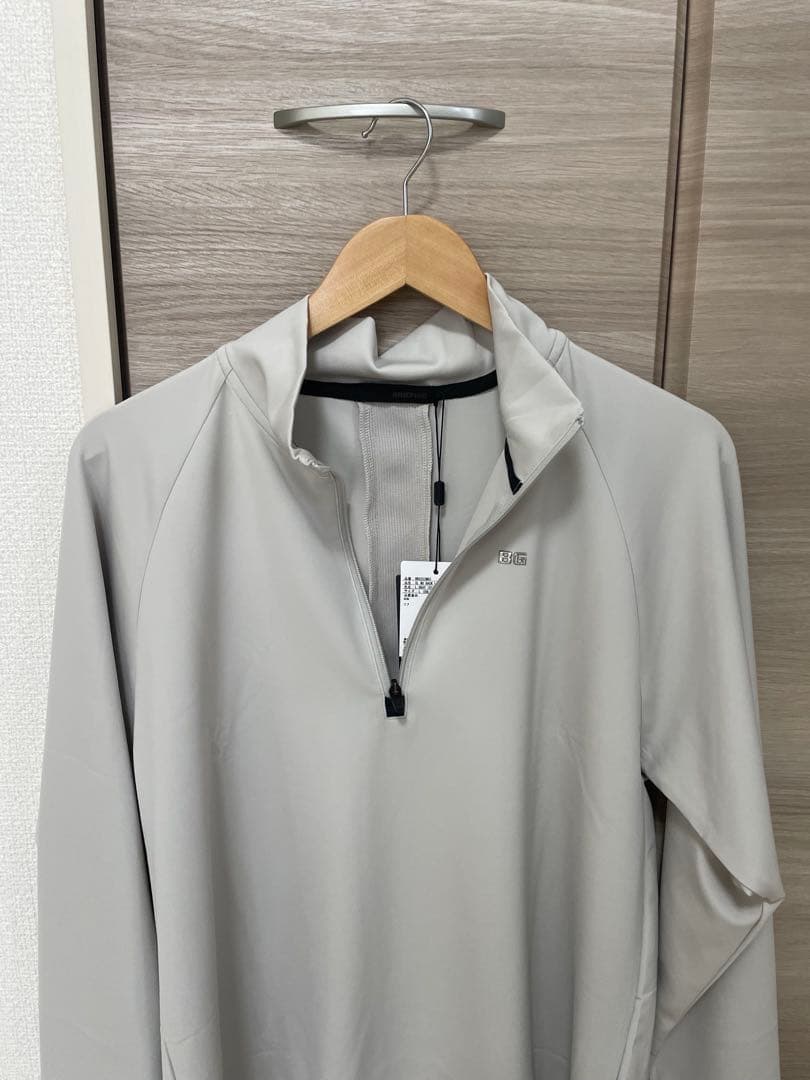 【新品】BRIEFING ブリーフィング ハーフジップ　メンズ　サイズL