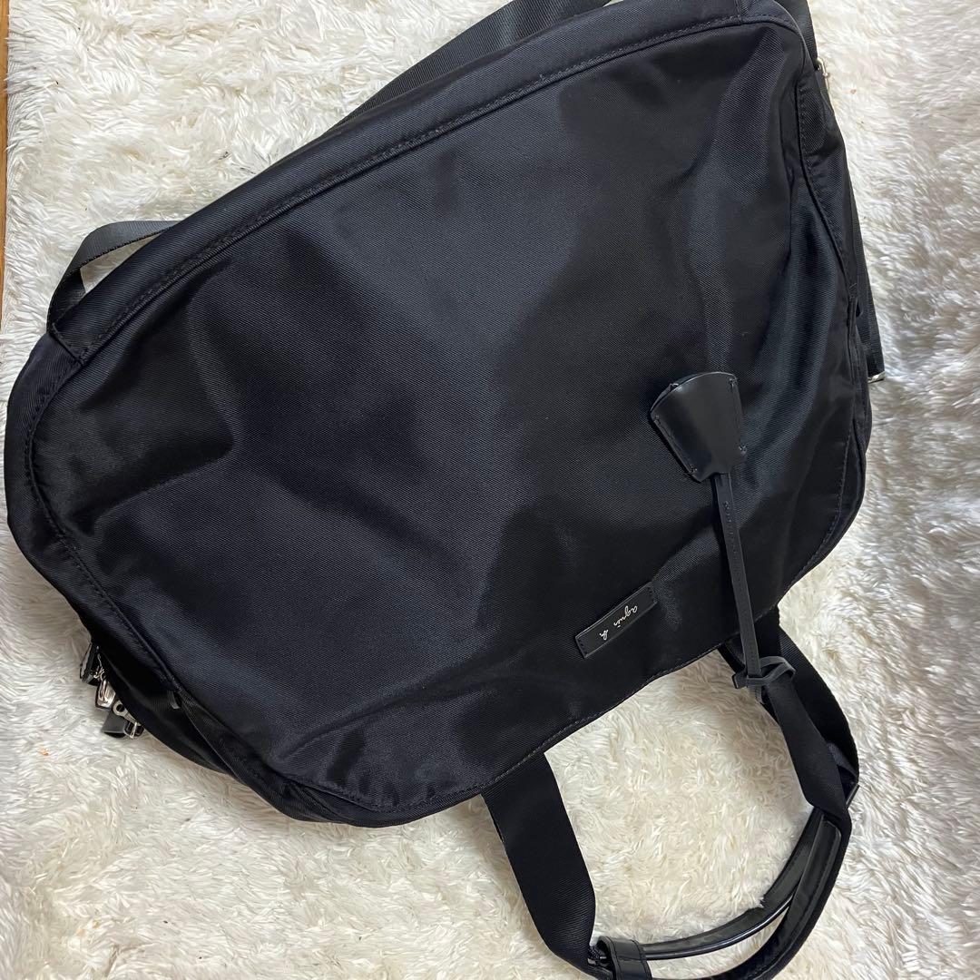 【美品】アニエスベー　ボストンバッグ　2way ショルダー　トートバッグ