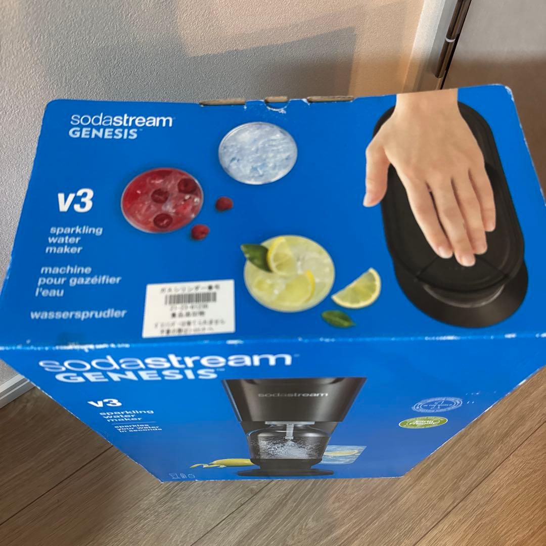 1*4様 sodastream GENESIS v3 炭酸水メーカー(新品未使用
