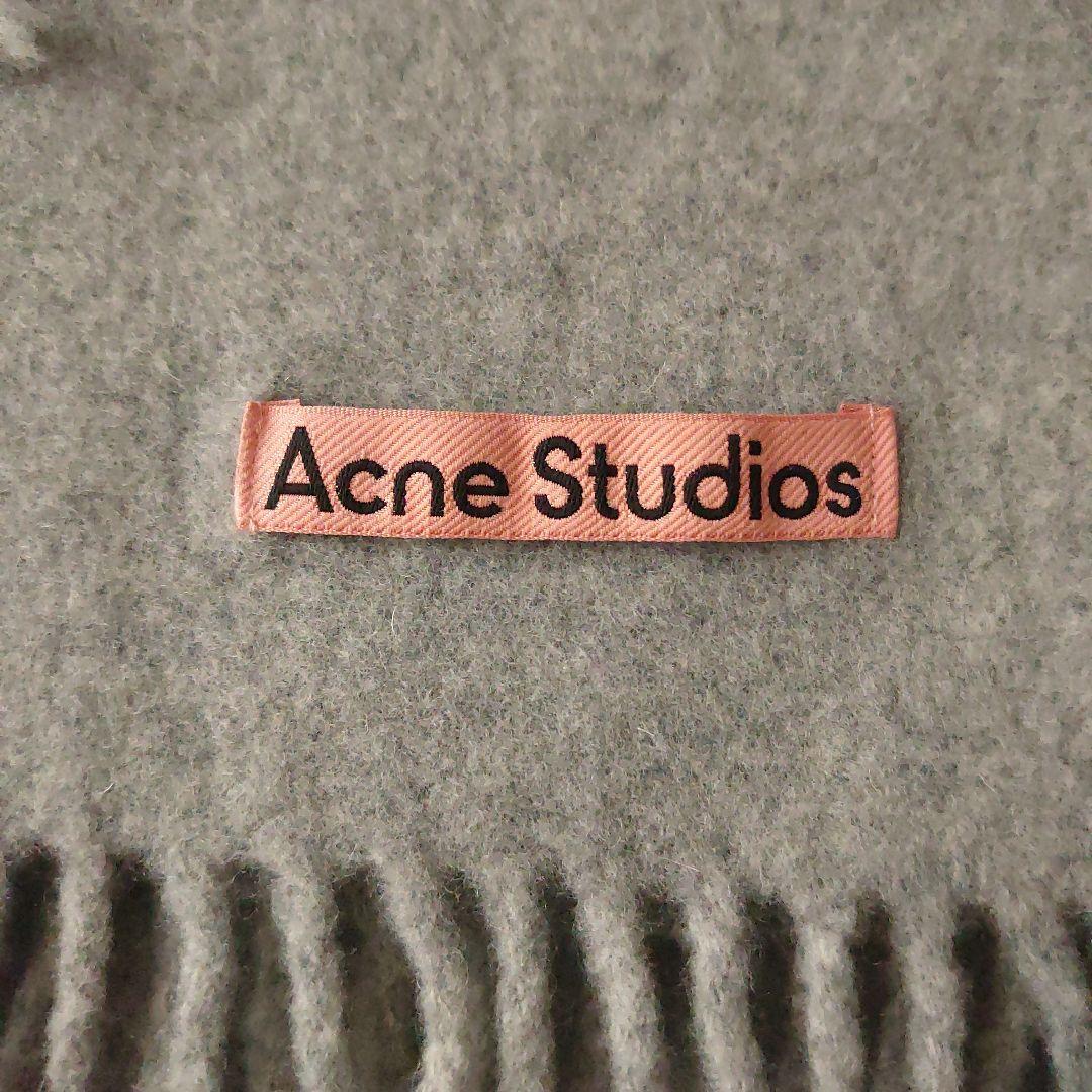 ●Acne Studios アクネストゥディオス ウール準大判ストール マフラー
