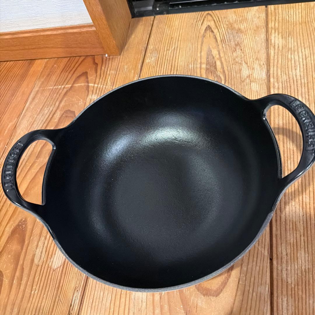 【新品】ル・クルーゼ バルチ・ディッシュ 24cm フリント ホーロー鍋