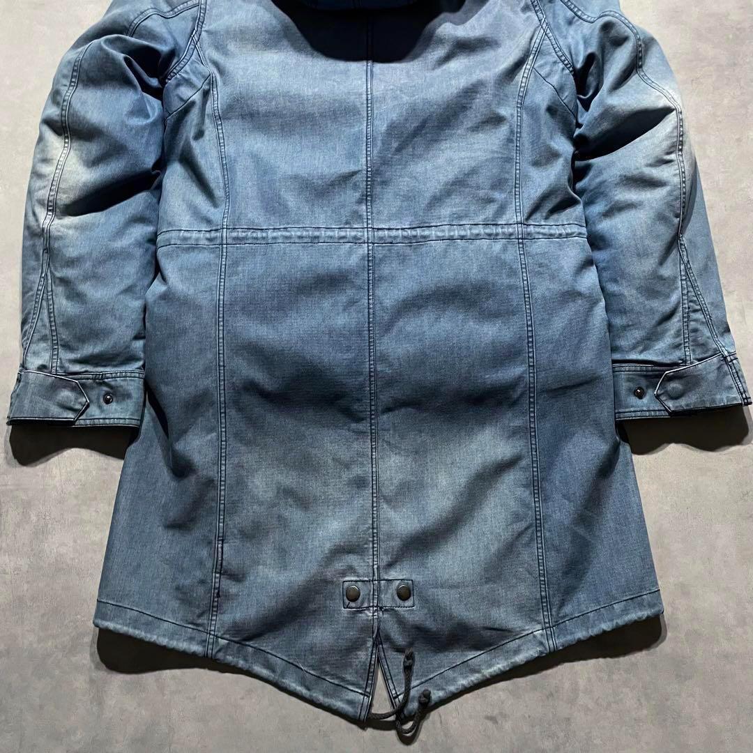 ジャケット・アウター BUFFALO BOBS denim fur military down Y2K