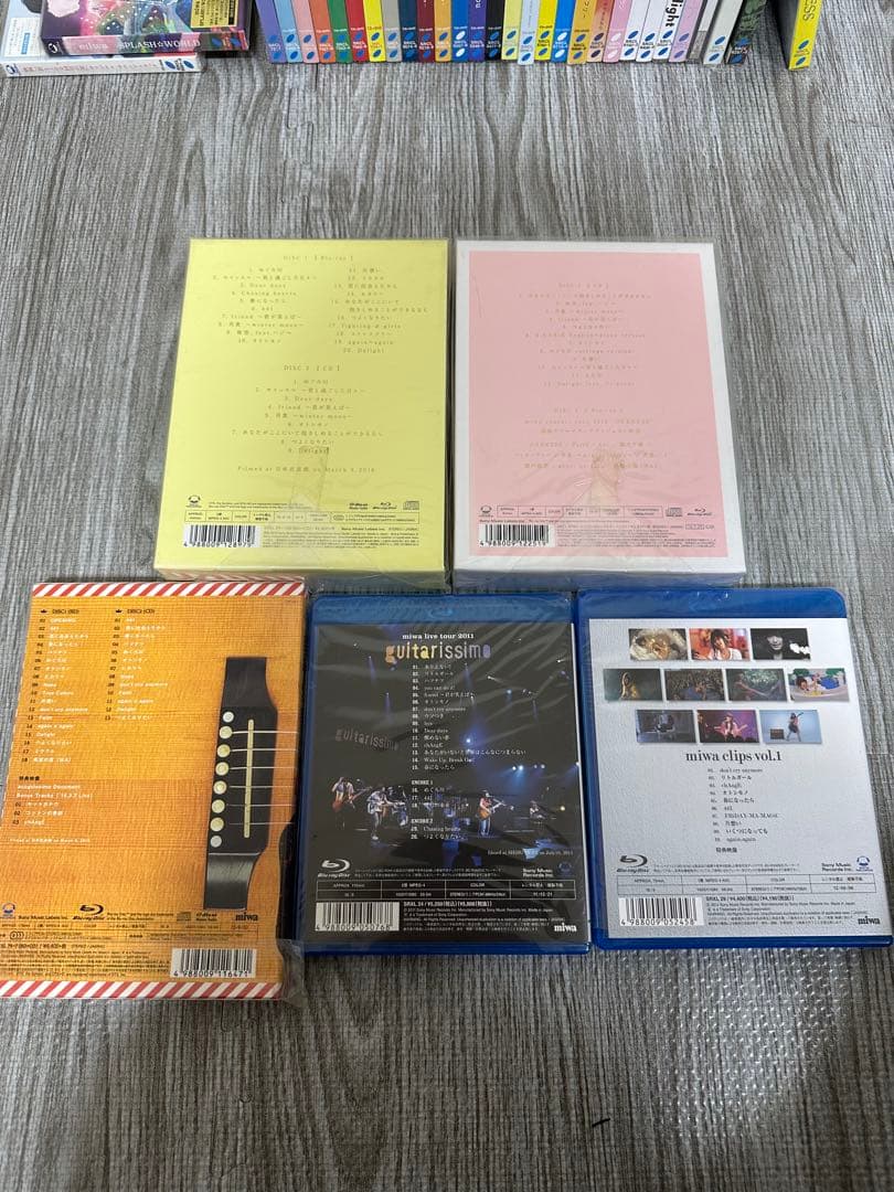 miwa DVD Blu-ray ライブ映像 7点セット まとめ売り