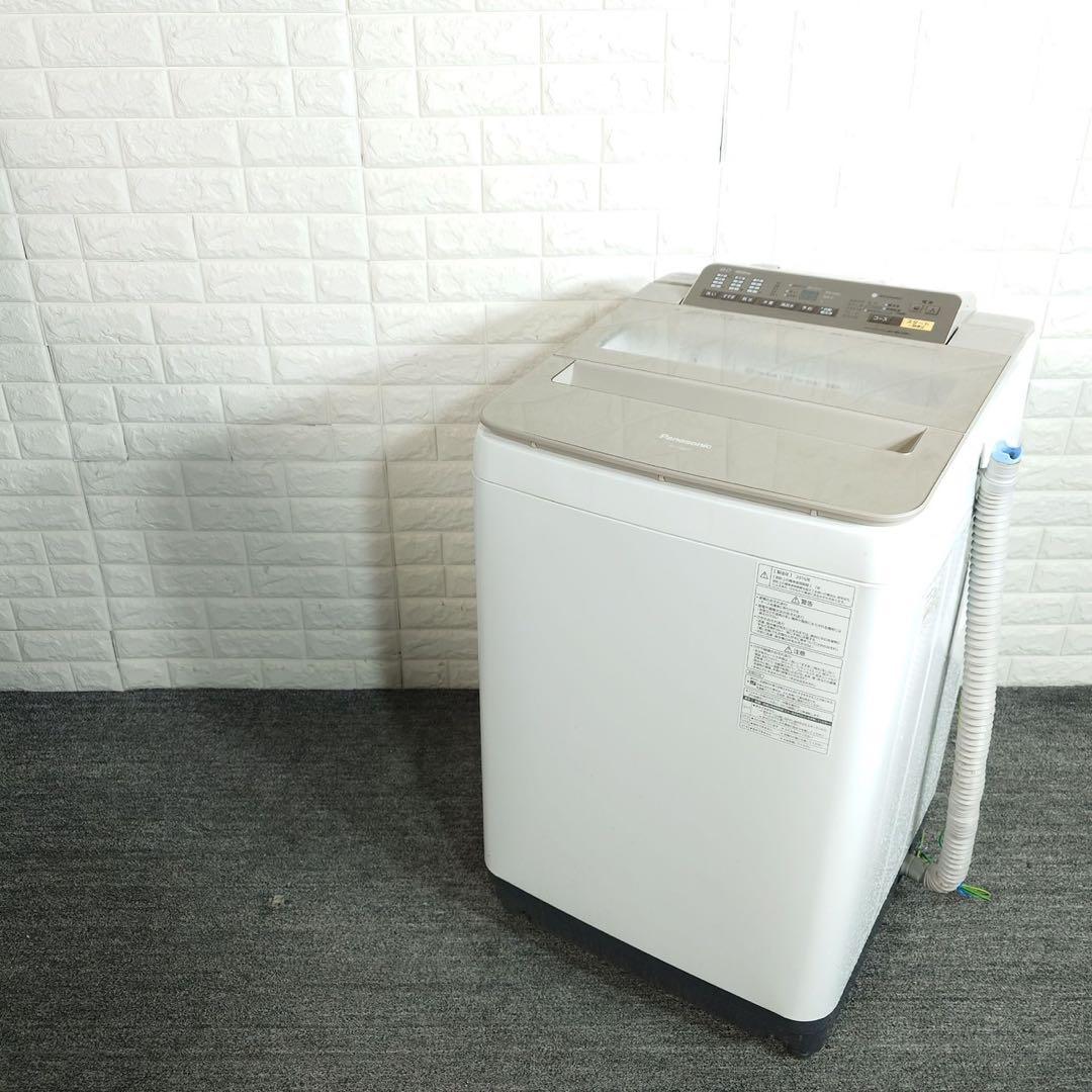 Panasonic 洗濯機 NA-FA80H3 8kg 家電 D016