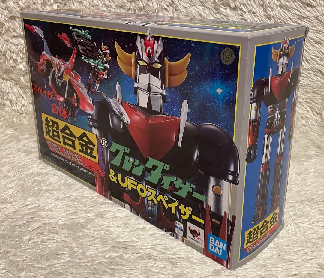 新品　BANDAI 超合金 DELUXE グレンダイザー & UFOスペイザー
