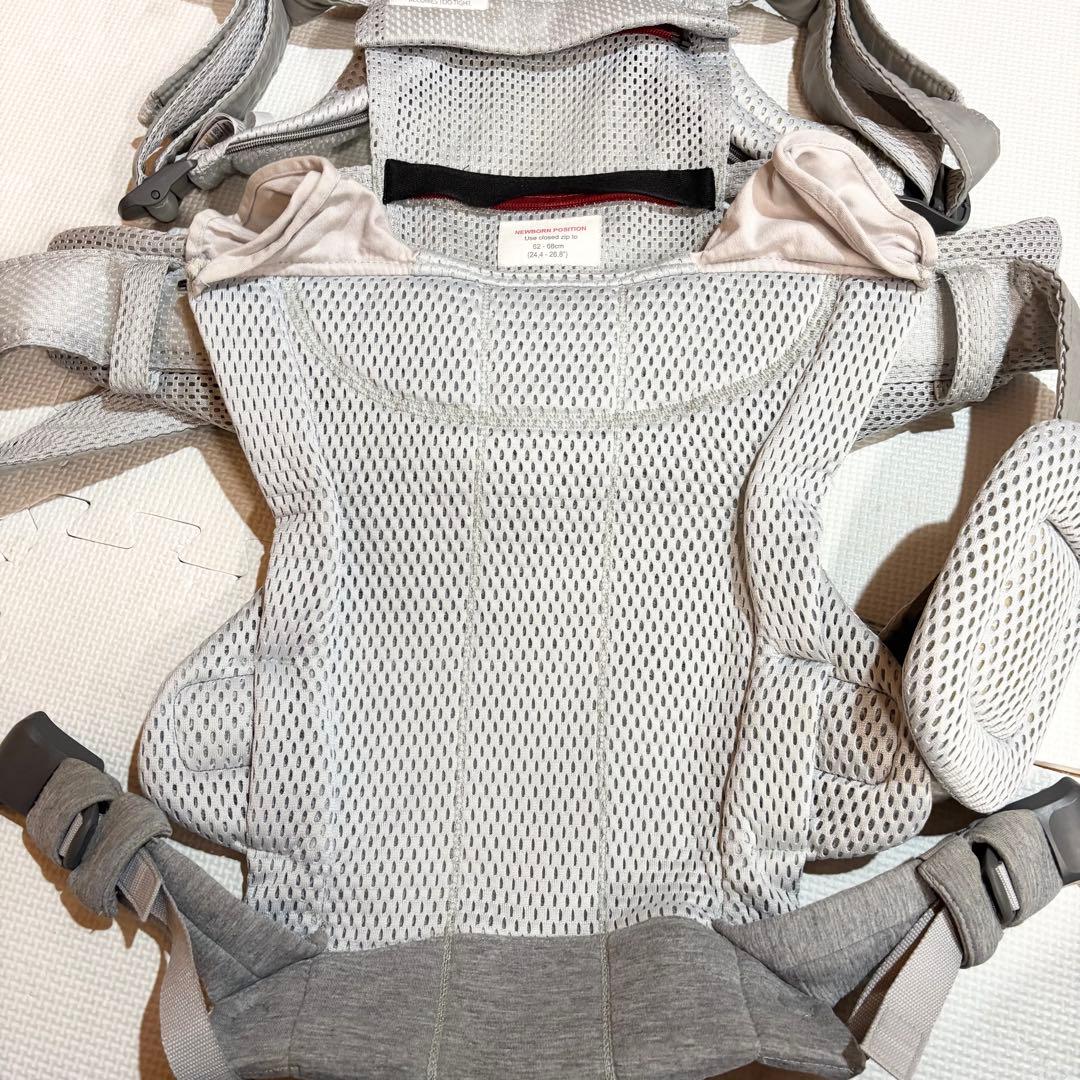 【美品】BABYBJÖRN ベビービョルンHARMONY 抱っこ紐 シルバー