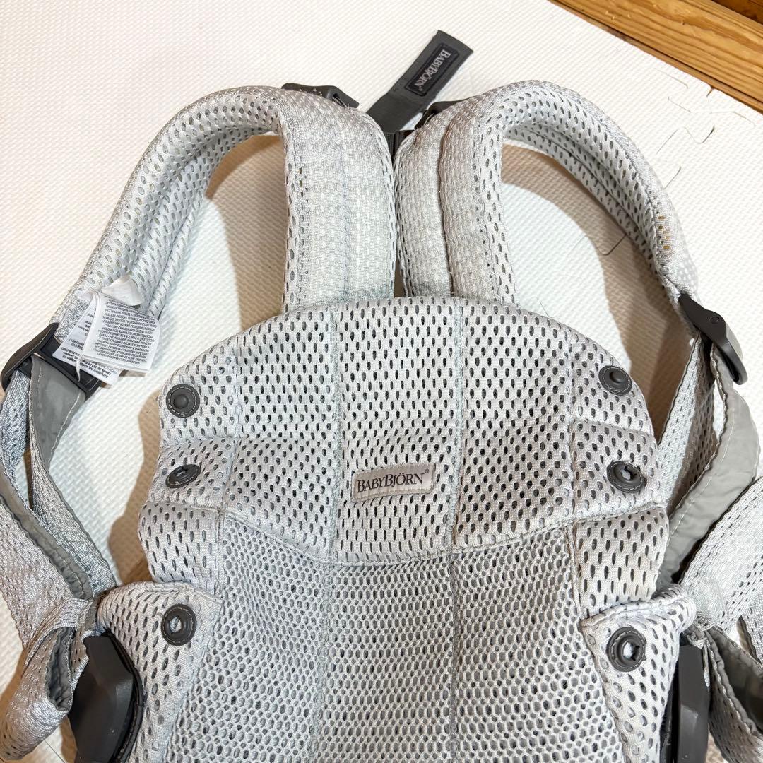 【美品】BABYBJÖRN ベビービョルンHARMONY 抱っこ紐 シルバー