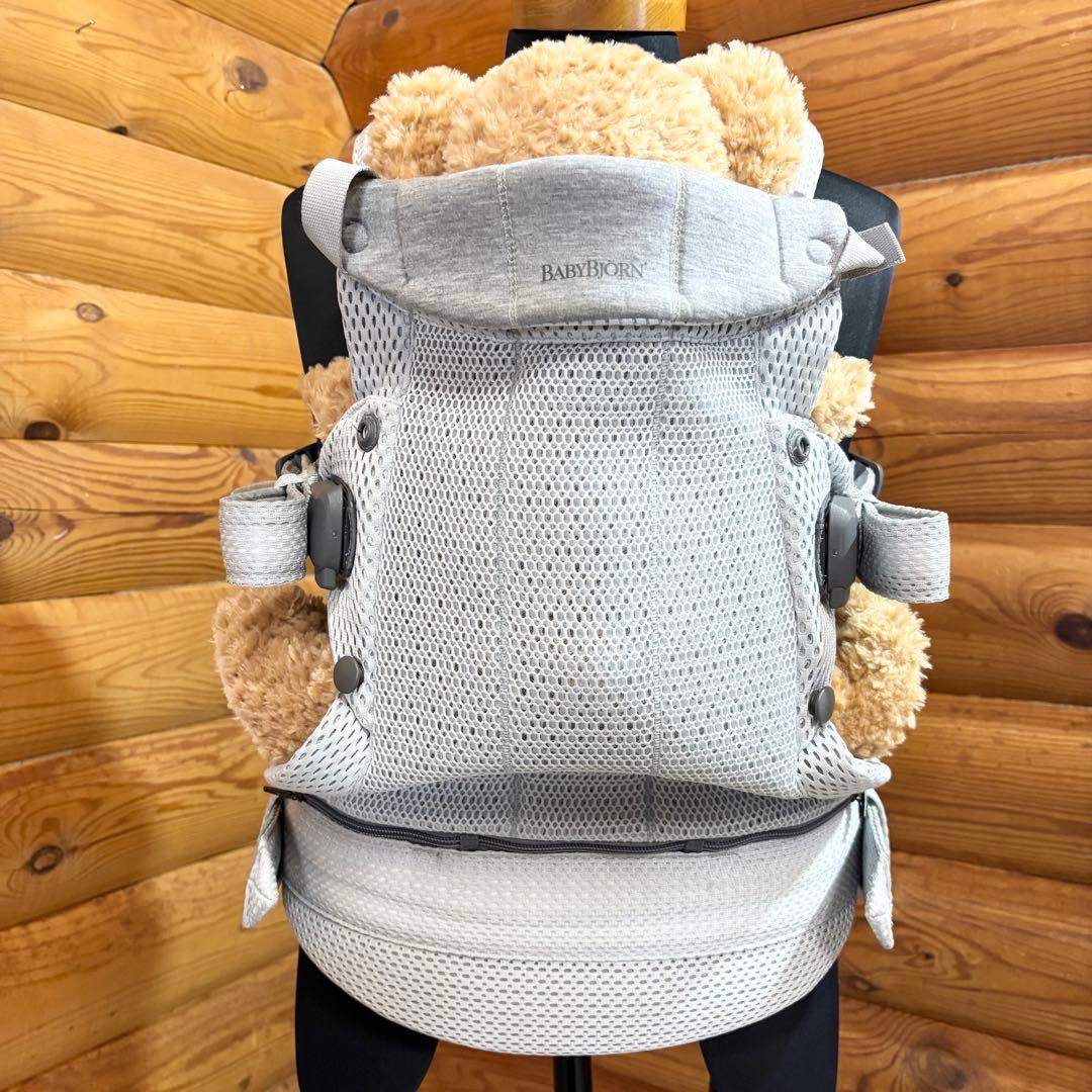【美品】BABYBJÖRN ベビービョルンHARMONY 抱っこ紐 シルバー