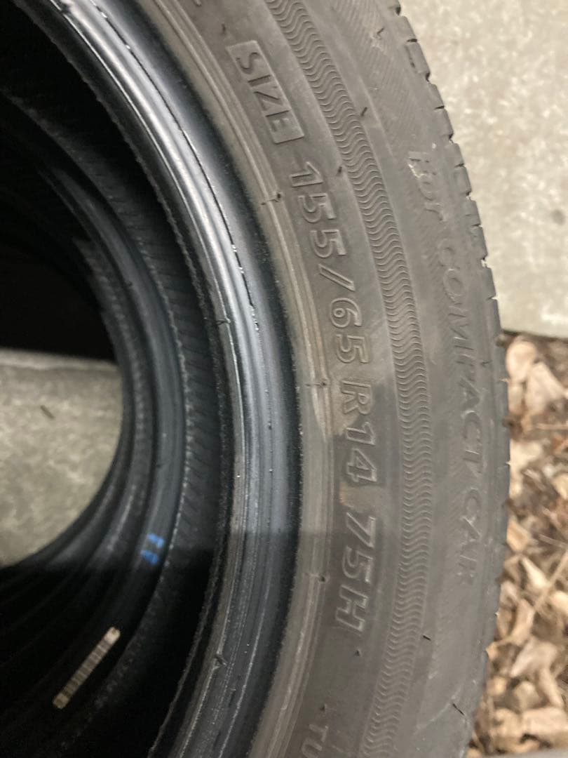 ［軽自動車全般］ブリヂストン 155/65R14 タイヤ 4本セット