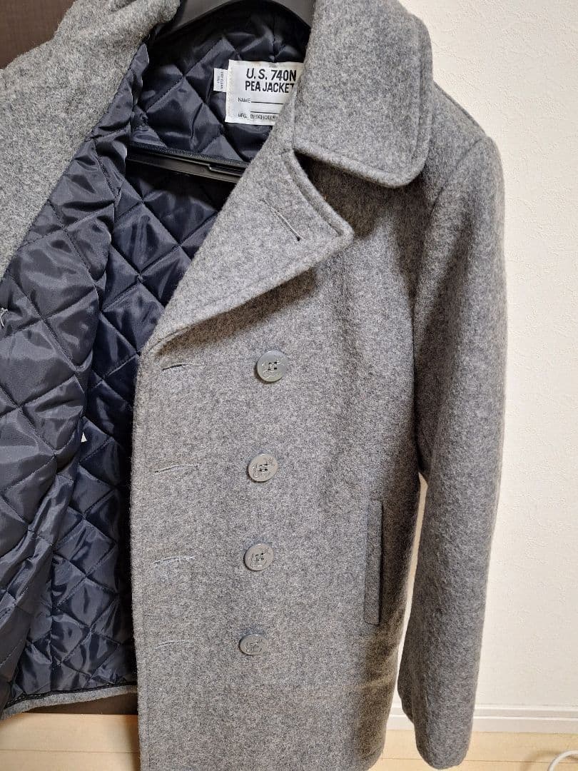 美品　SCHOTT USA製 740N メルトンウール Pコート