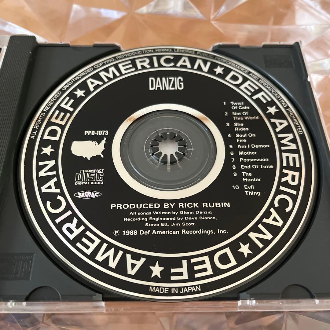 Danzig 1st CD 日本盤