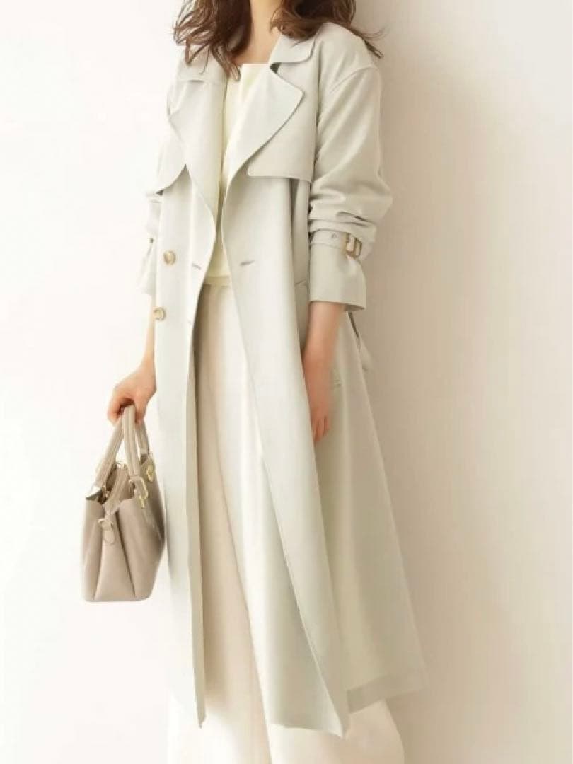 プロポーションボディドレッシング　田中みな実さん着用　トレンチコート