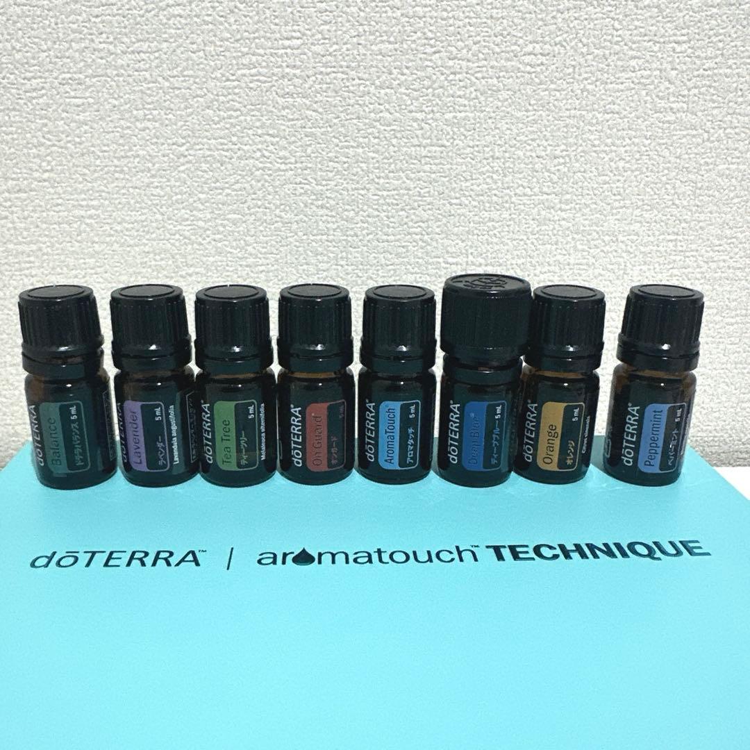 ドテラ アロマタッチキット 箱付き 残量8割doTERRA エッセンシャルオイル