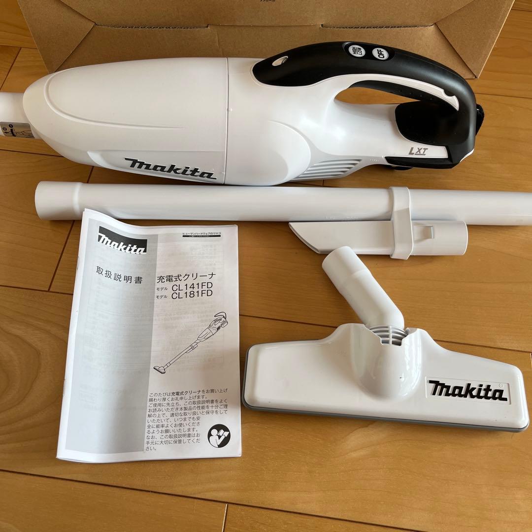 マキタ充電式クリーナー CL181FDZW 白