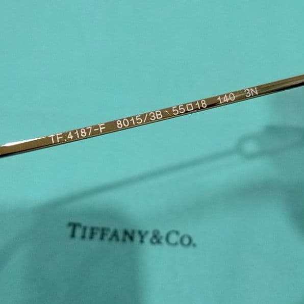ティファニー ハードウェア サングラス 眼鏡 べっ甲柄 TF4187-F