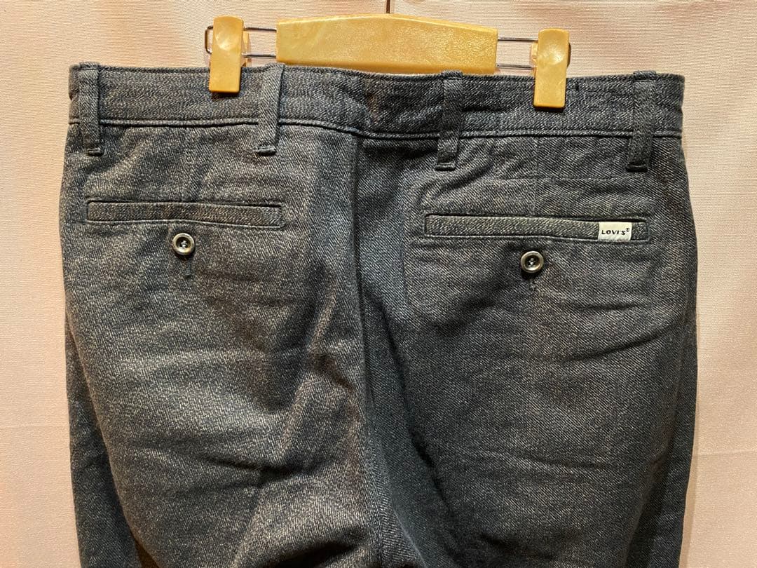 リーバイス　黒シャンスタイル　ごま塩　パンツ　W32