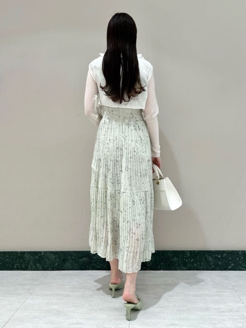 【美品】シアーフリルカーディガン SNIDEL