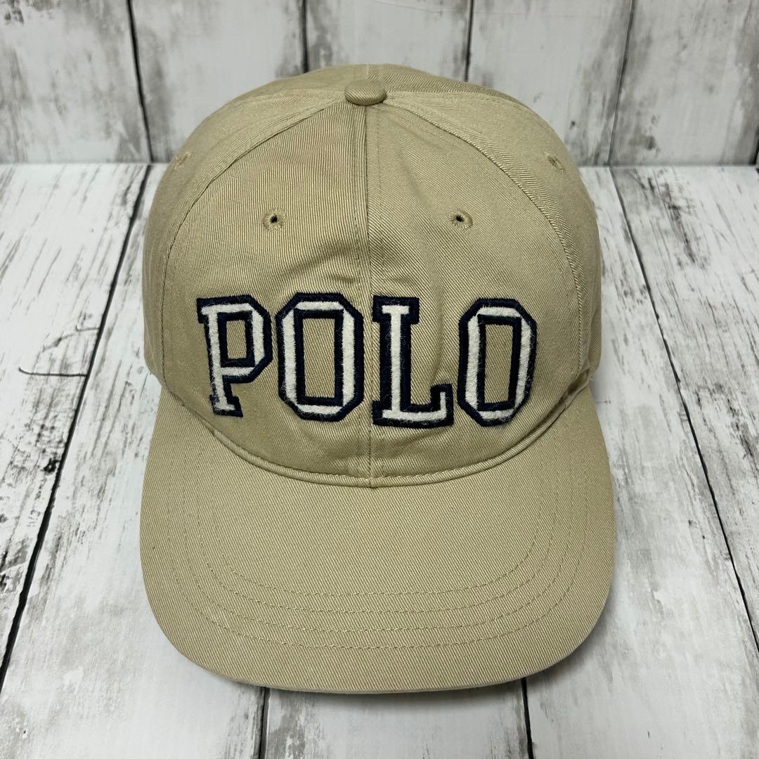希少 POLO by Ralph Lauren キャップ POLOロゴ
