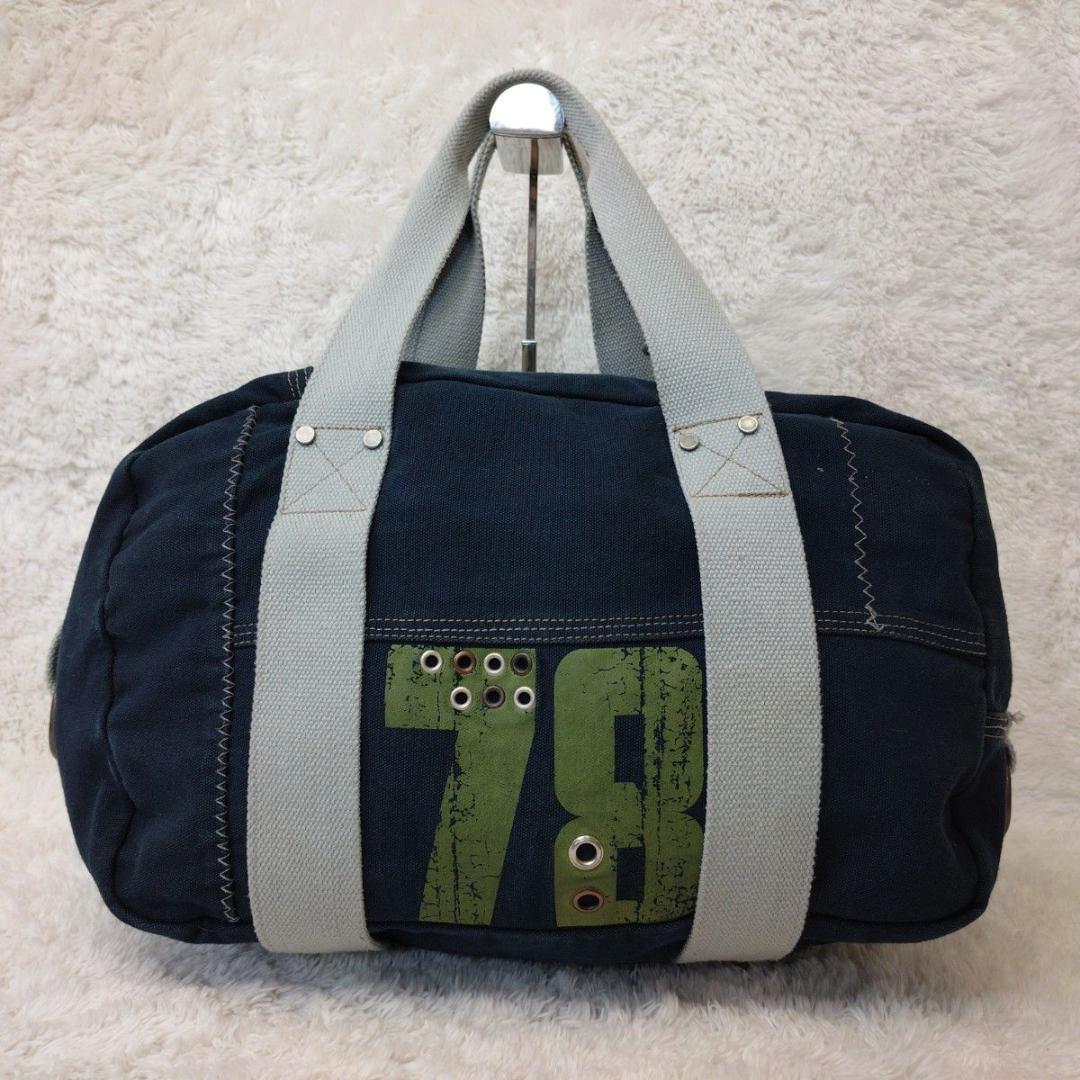 DIESEL ディーゼル ボストンバック 2way スタッズ 00s y2k 紺