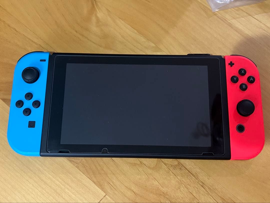 Nintendo Switch 本体 青/赤 バッテリー強化版 美品