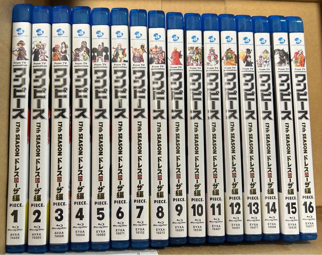 ワンピース ドレスローザ編 1〜16