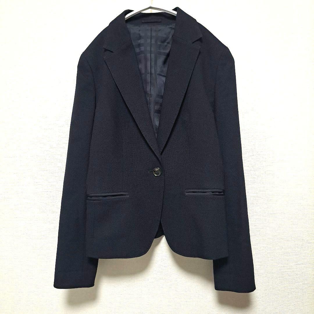 [美品]BURBERRY LONDON ダークネイビーテーラードジャケット40