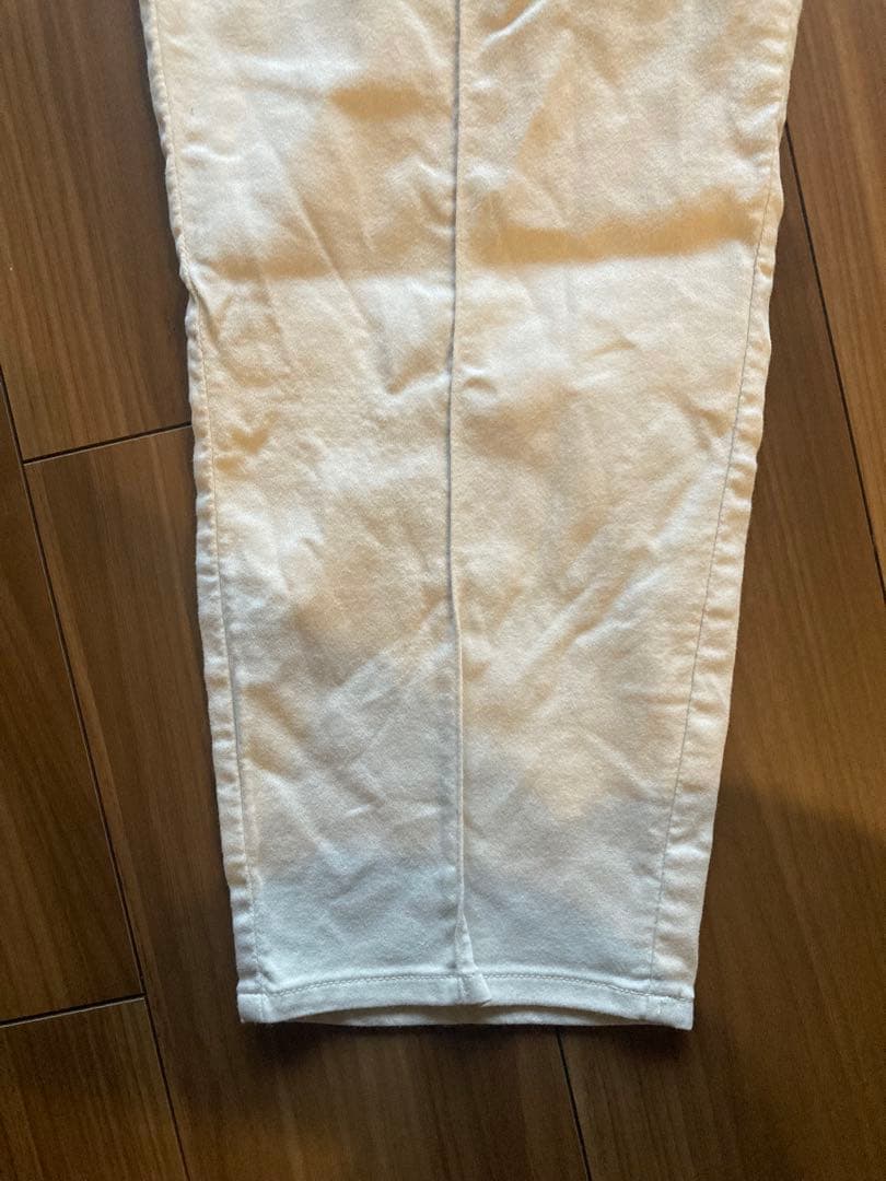 【monsieurdef】センタークリース テーパードパンツ XL