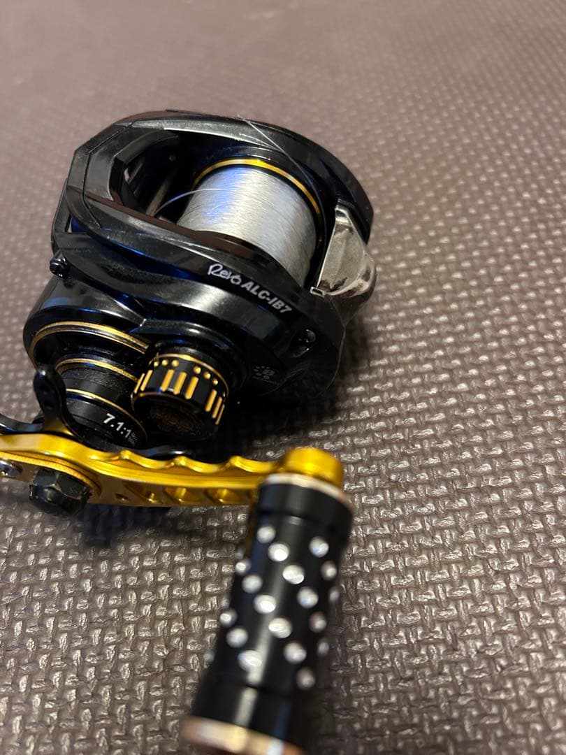 レボ ALC IB 7 AbuGarcia 社外 100mmハンドル