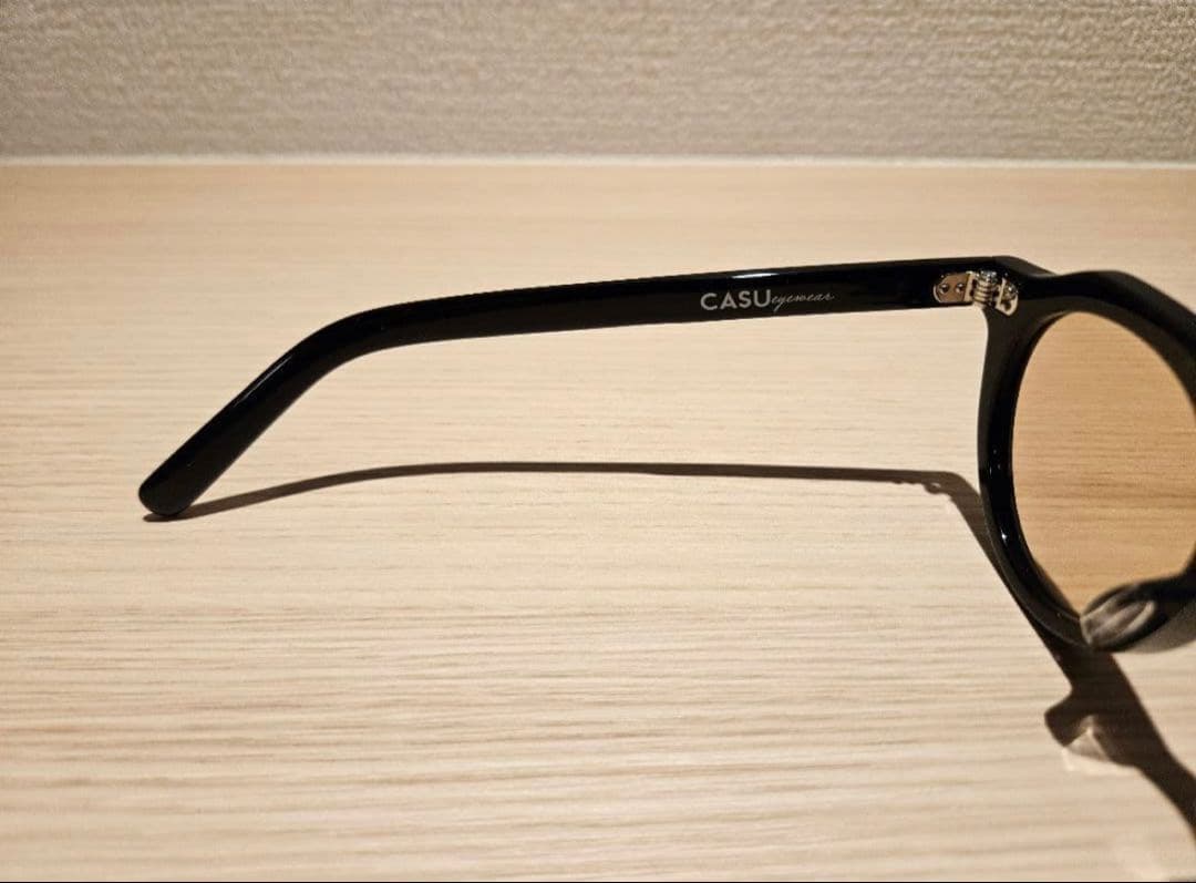 CASU eyewearブラックサングラス