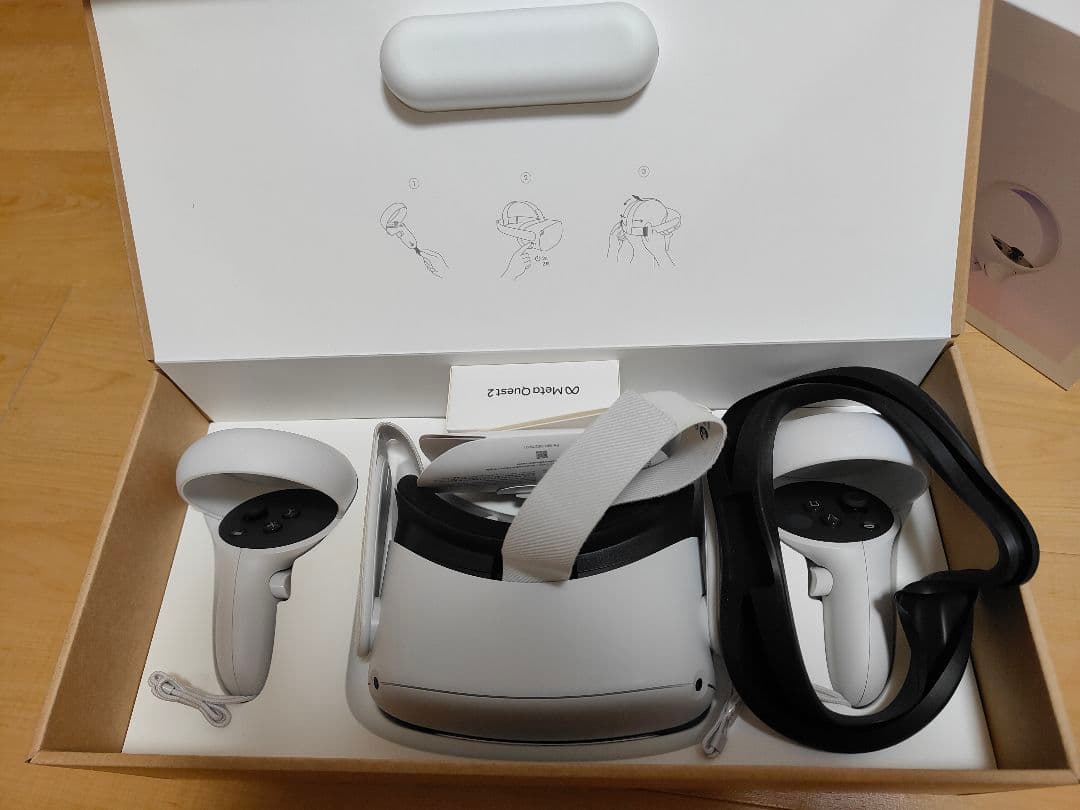 Quest 2 128GB (メタクエスト2) VRヘッドセット