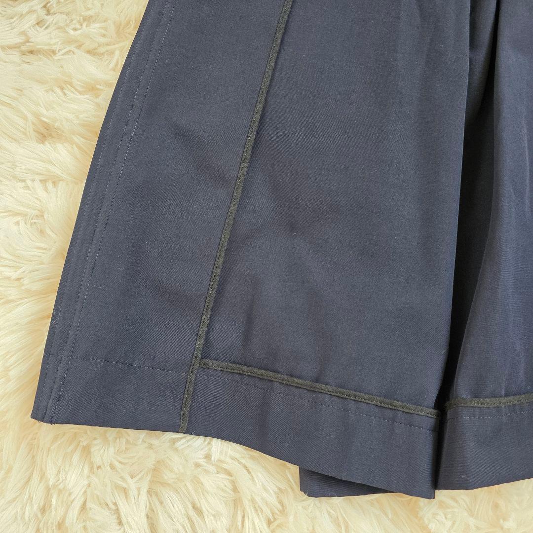 大きいサイズ ICB アイシービー Tussah T/C モッズコートネイビー