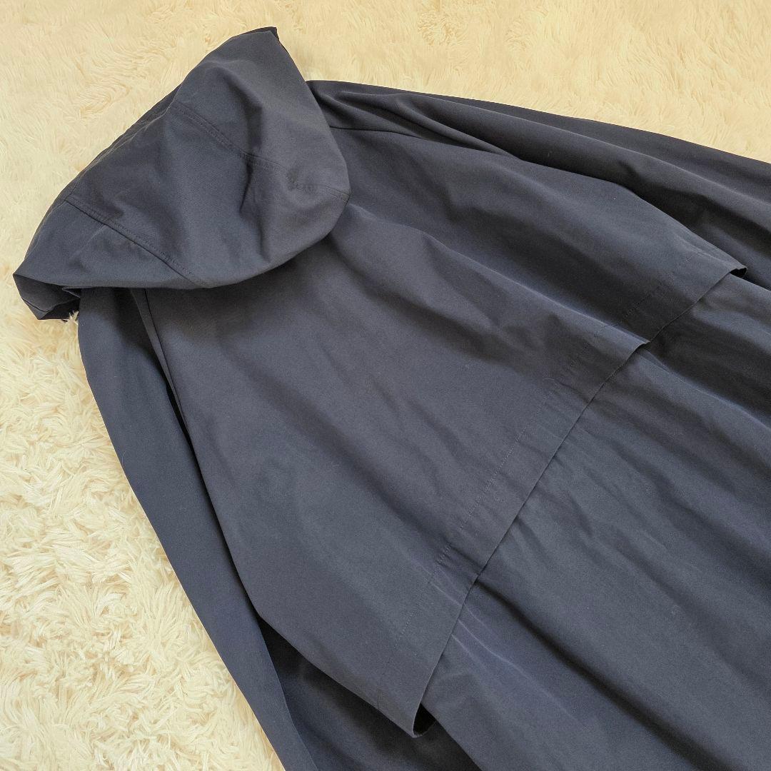 大きいサイズ ICB アイシービー Tussah T/C モッズコートネイビー