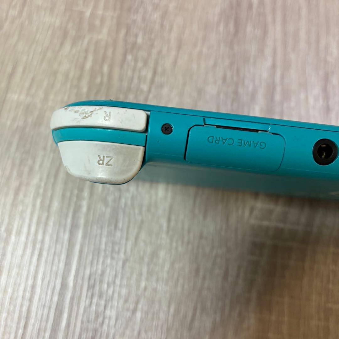 【ジャンク品】Switch Lite ターコイズ 青画面 部品取り
