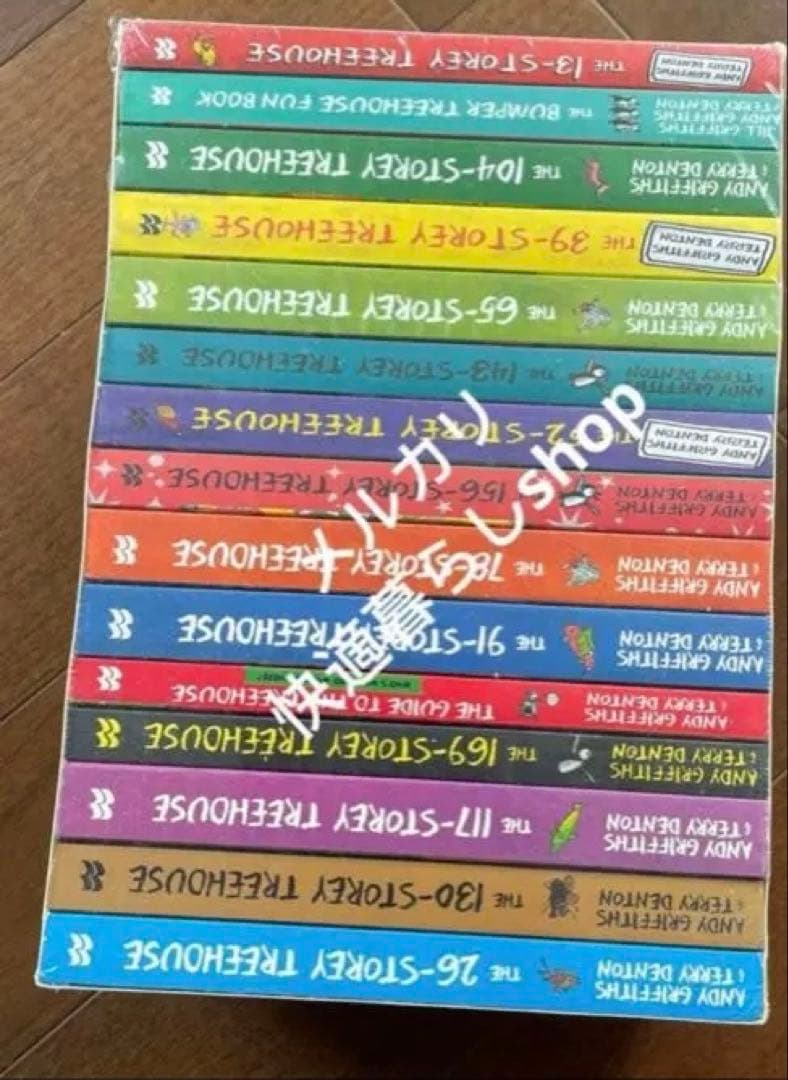 The 13-156 Storey Treehouse 15冊　英語　洋書
