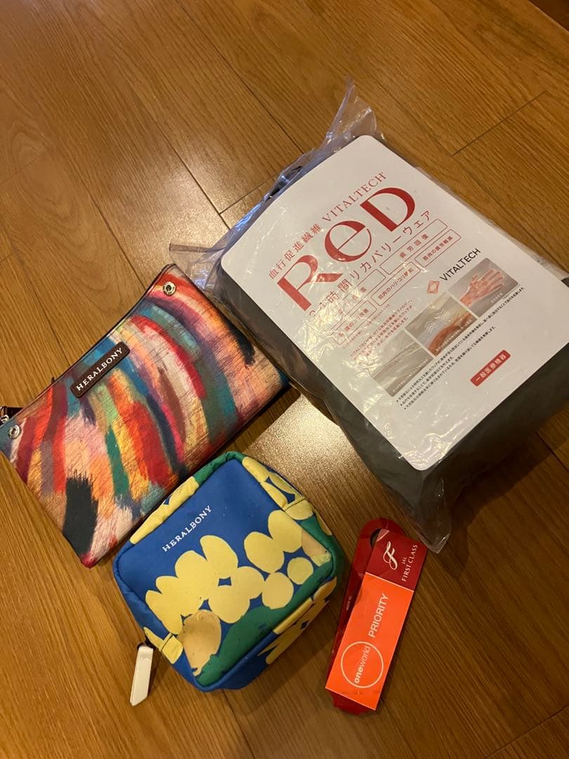 3/31迄出品します。JALファースト✖️ReD バイタルテック スリープセット