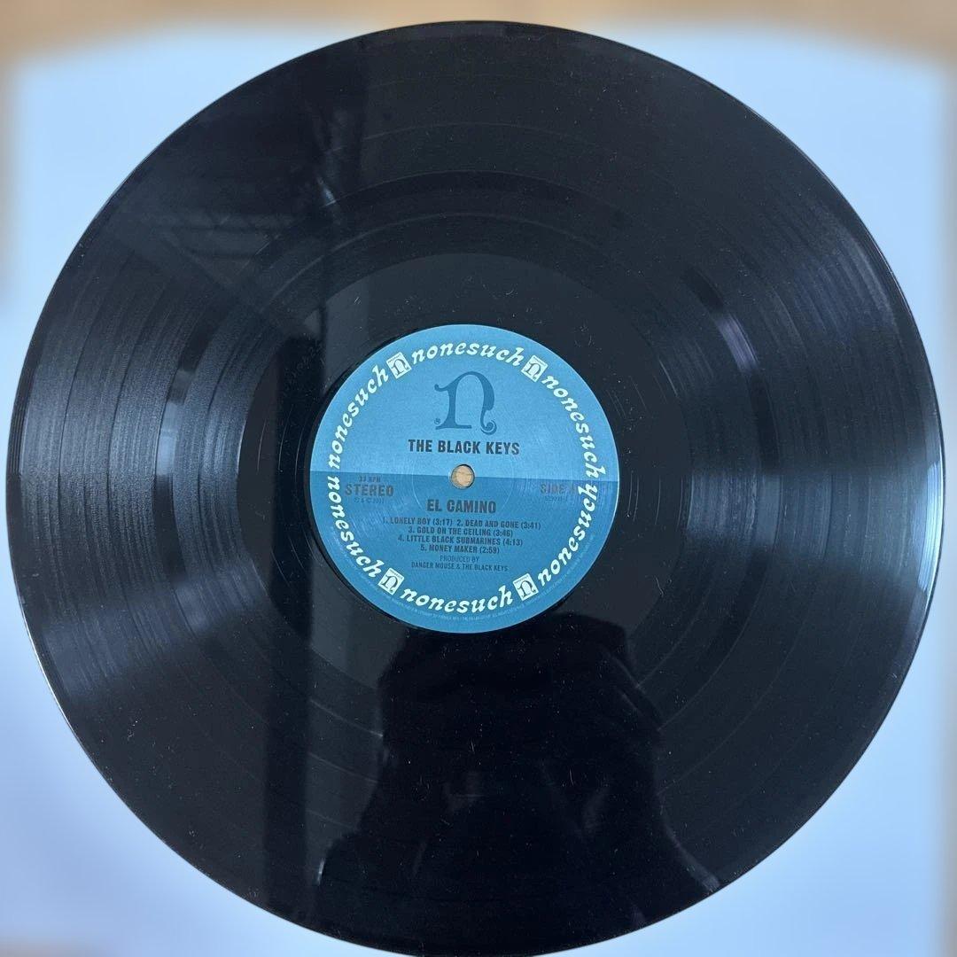 ブラックキーズ 名盤 レコード エルカミーノ USオリジナル盤