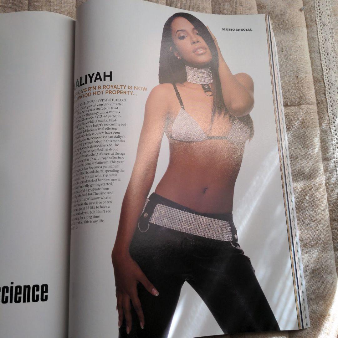 FHM UK  nov 2000トニブラクストン、アリーヤ