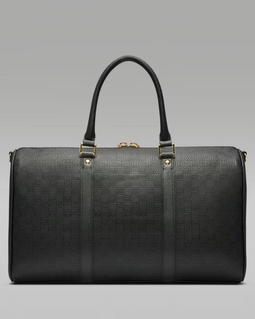 【新品】25L ジョーダン モノグラム ダッフルバッグ 黒 HV2856-011