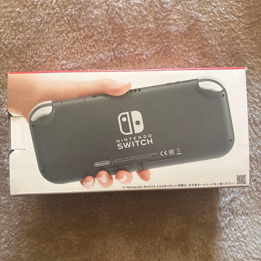 【新品・未開封】Nintendo Switch lite 本体 グレー