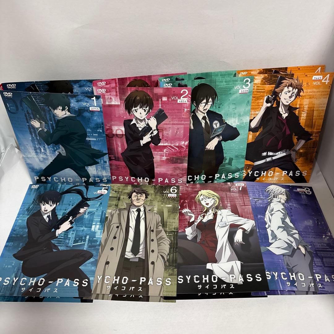 「PSYCHO-PASS」 DVD 1/2/3期　全巻　サイコパス　全17巻