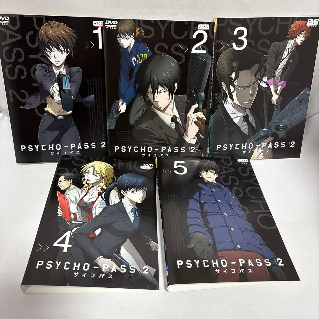 「PSYCHO-PASS」 DVD 1/2/3期　全巻　サイコパス　全17巻