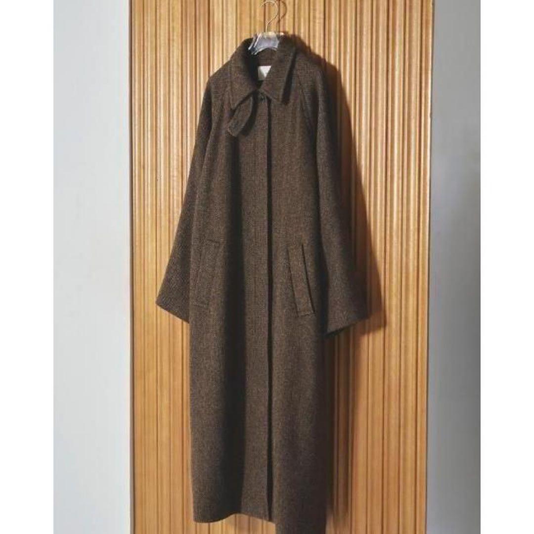 TODAYFUL Mixwool Raglan Coat チョコ/36