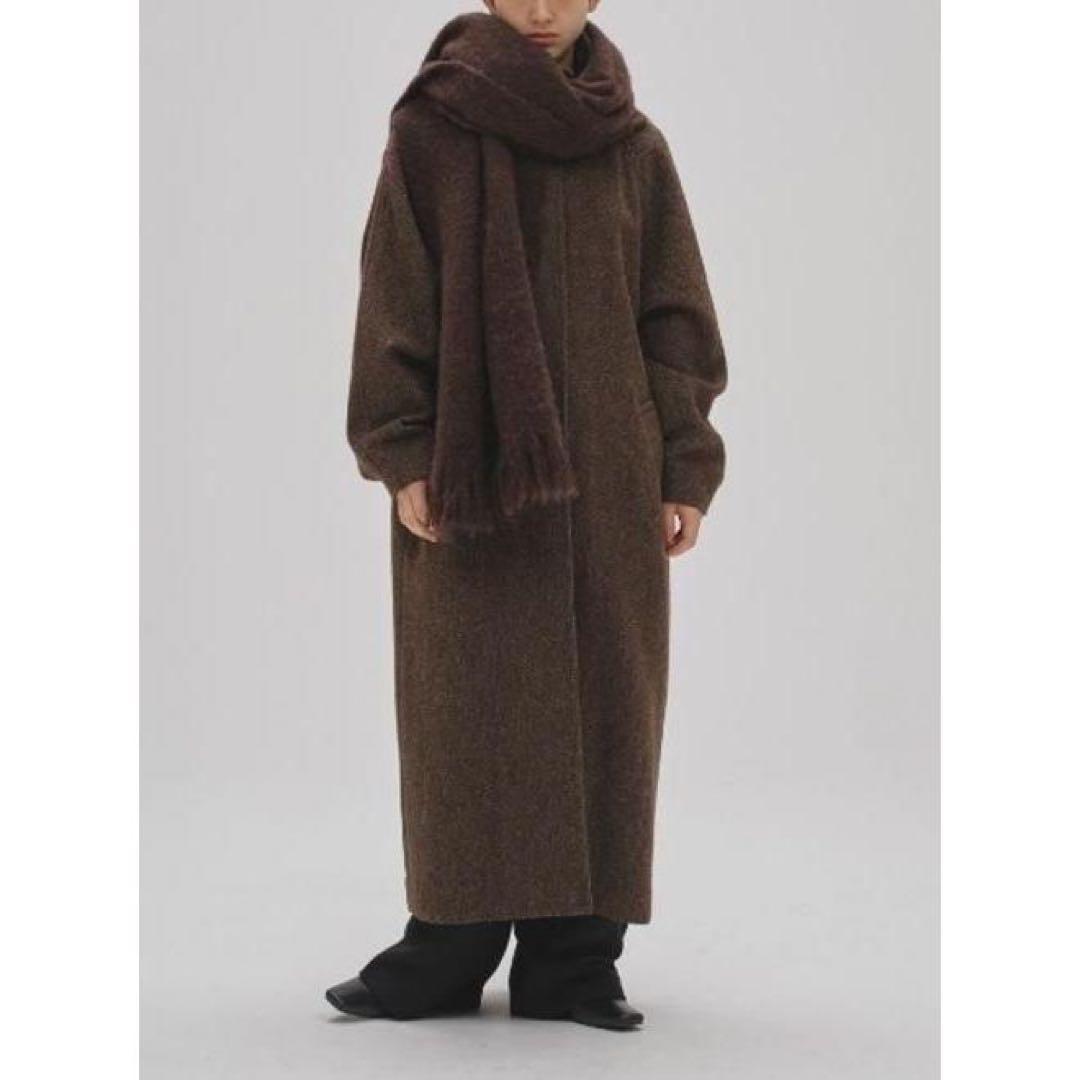 TODAYFUL Mixwool Raglan Coat チョコ/36