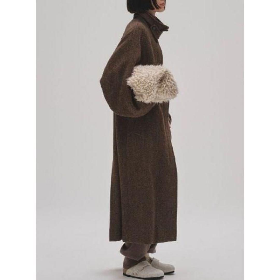 TODAYFUL Mixwool Raglan Coat チョコ/36