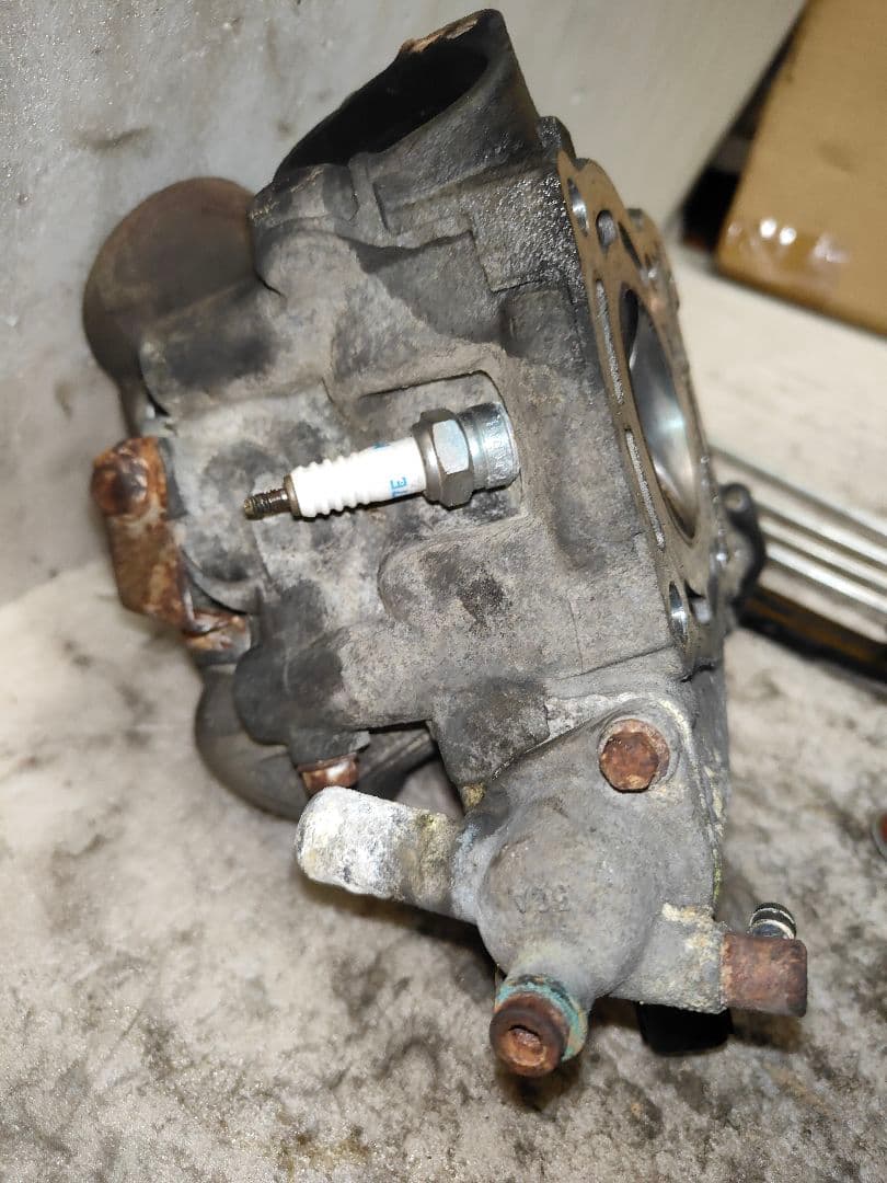 マジェスティ125FI 純正シリンダーヘッド シリピス腰上セット
