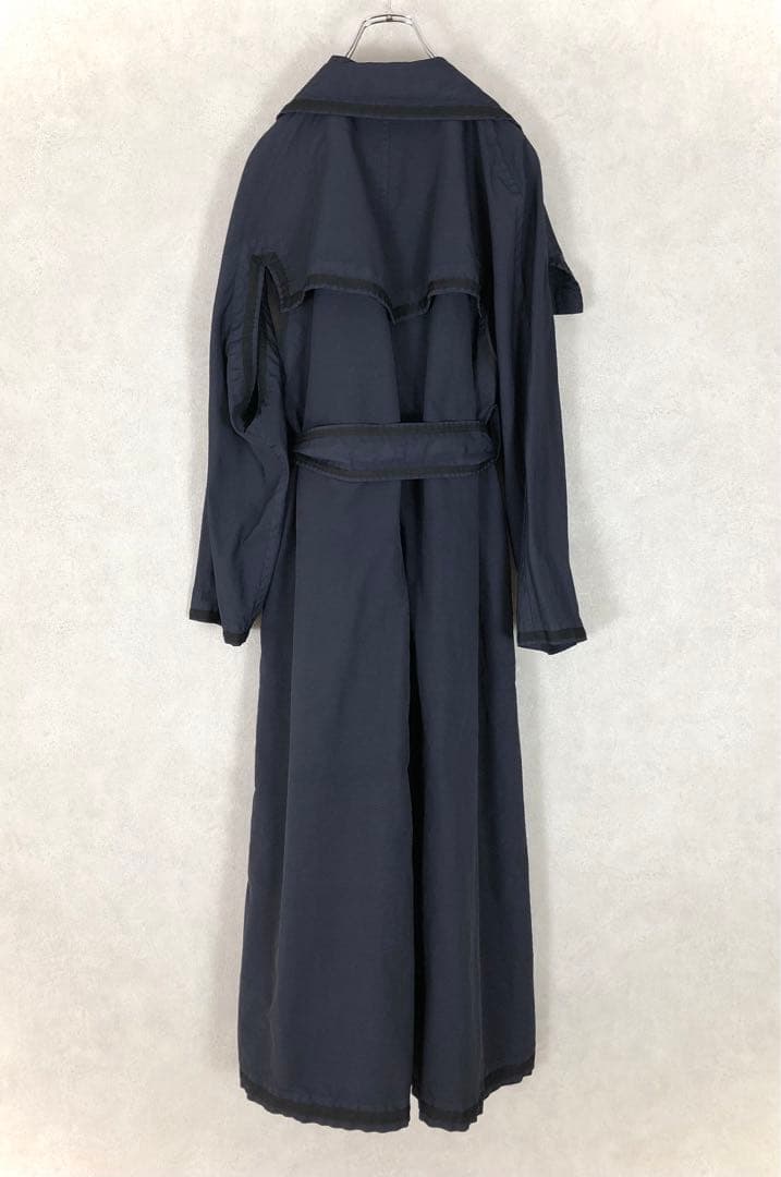 LIMI feu リミフゥ 2019SS ナイロン ロングトレンチコート